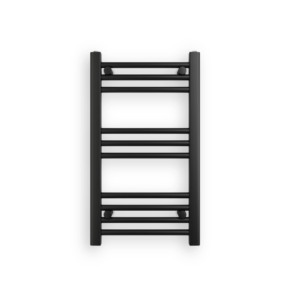 Törölközőszárító radiátor 40 x 70 cm - Nero Italia (fekete) akciós termékkép 1