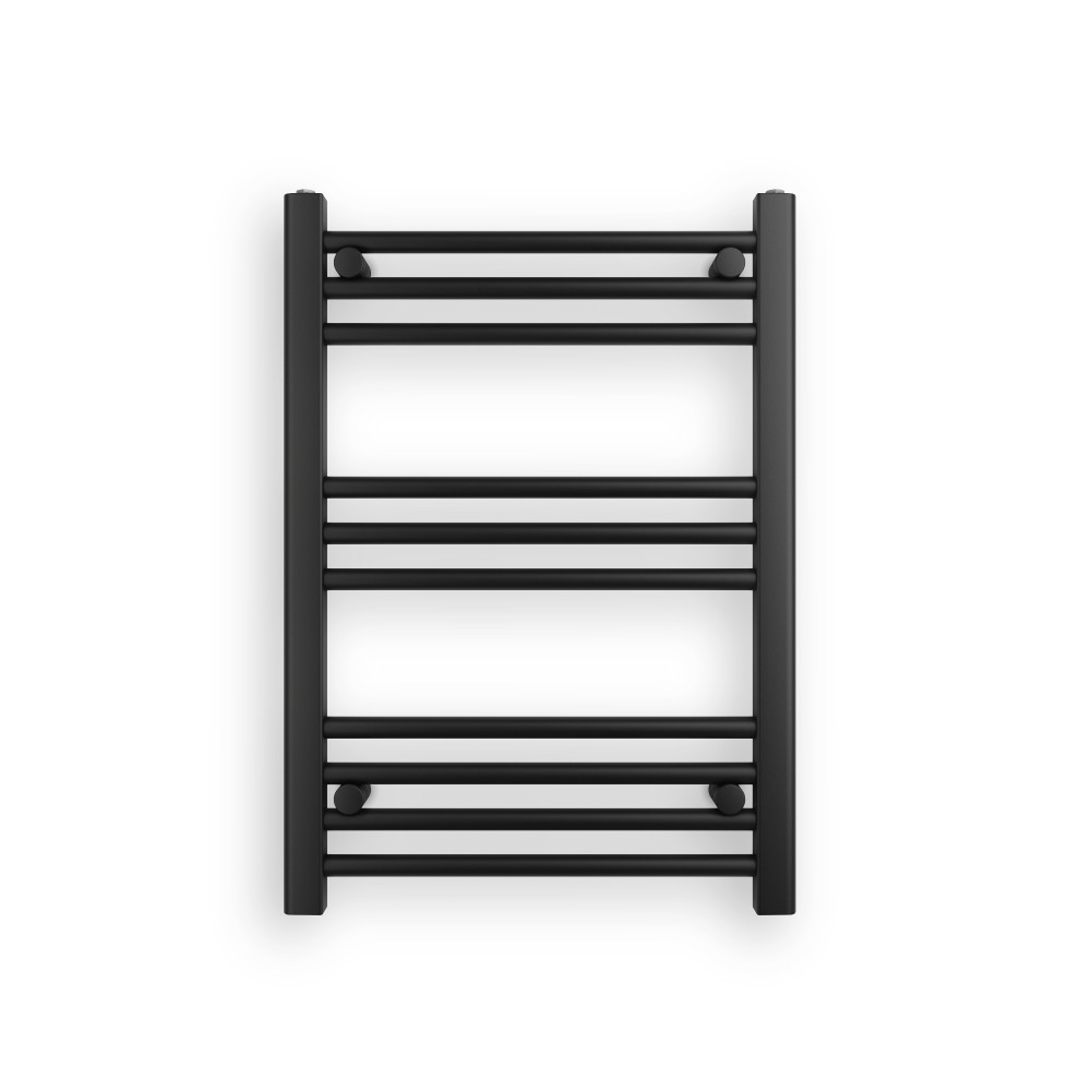 Törölközőszárító radiátor 50 x 70 cm - Nero Italia (fekete) akciós termékkép 1