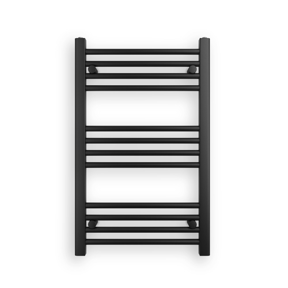 Törölközőszárító radiátor 50 x 80 cm - Nero Italia (fekete) akciós termékkép 1