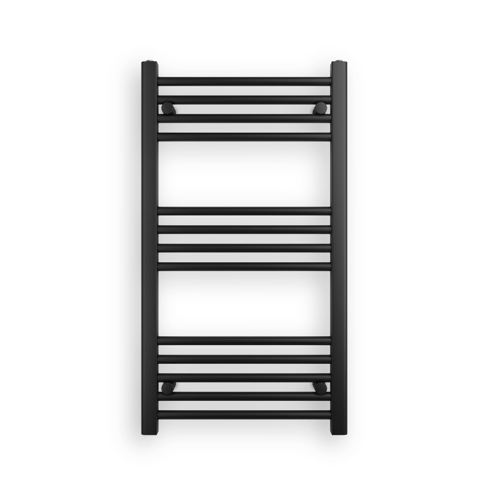 Törölközőszárító radiátor 50 x 90 cm - Nero Italia (fekete) akciós termékkép 1