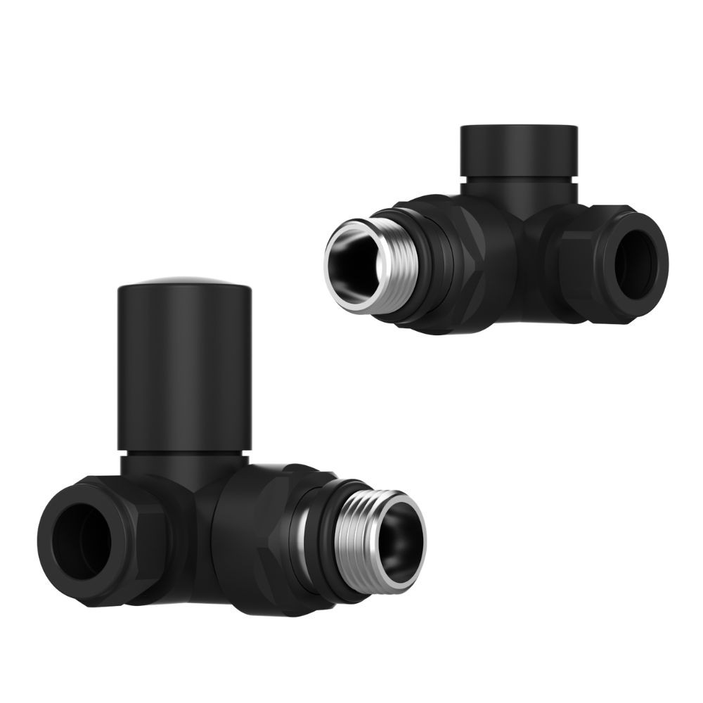 Radiátor sarokszelep készlet - 1/2&quot; - CRV-B akciós termékkép 1