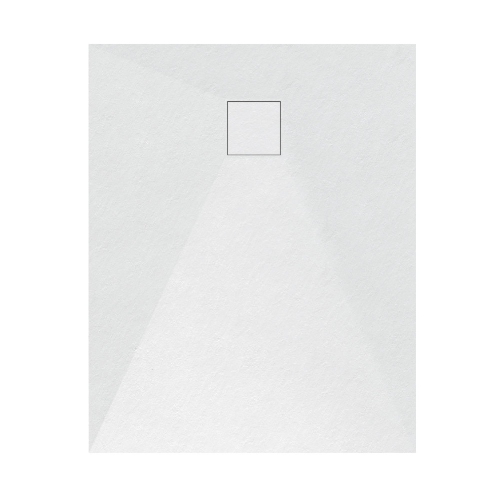 Welland kőhatású zuhanytálca szifonnal 70 x 100 cm - fehér (GT-10070SS) akciós termékkép 1