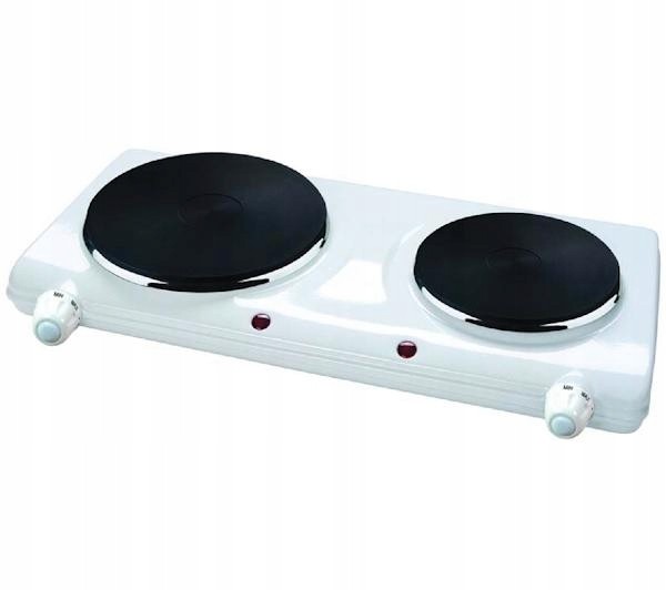 Ravanson elektromos főzőlap - 2 lapos - fehér (HP-8020) akciós termékkép 1
