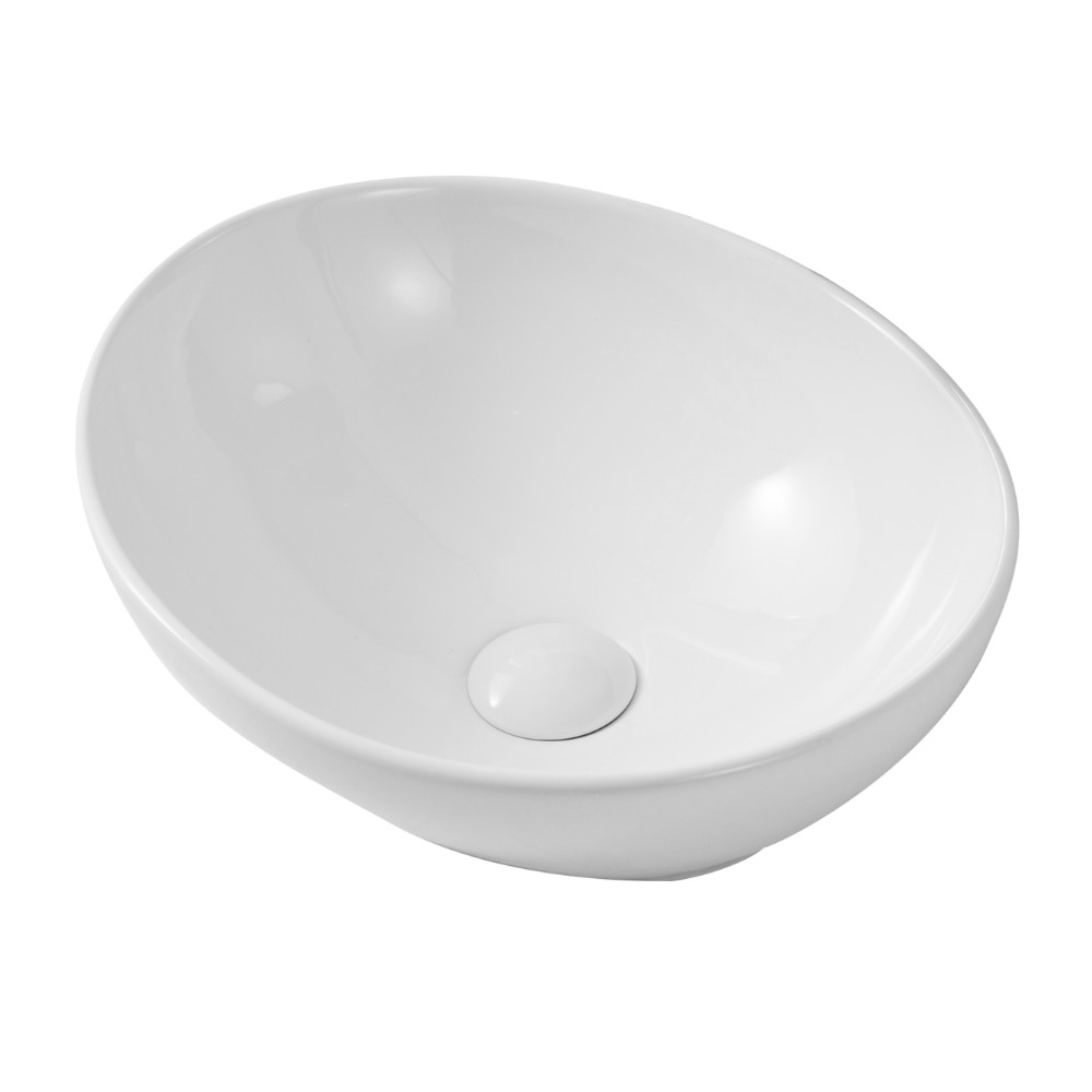 Welland Y9020B pultra építhető mosdókagyló - 34 x 26 cm akciós termékkép 1