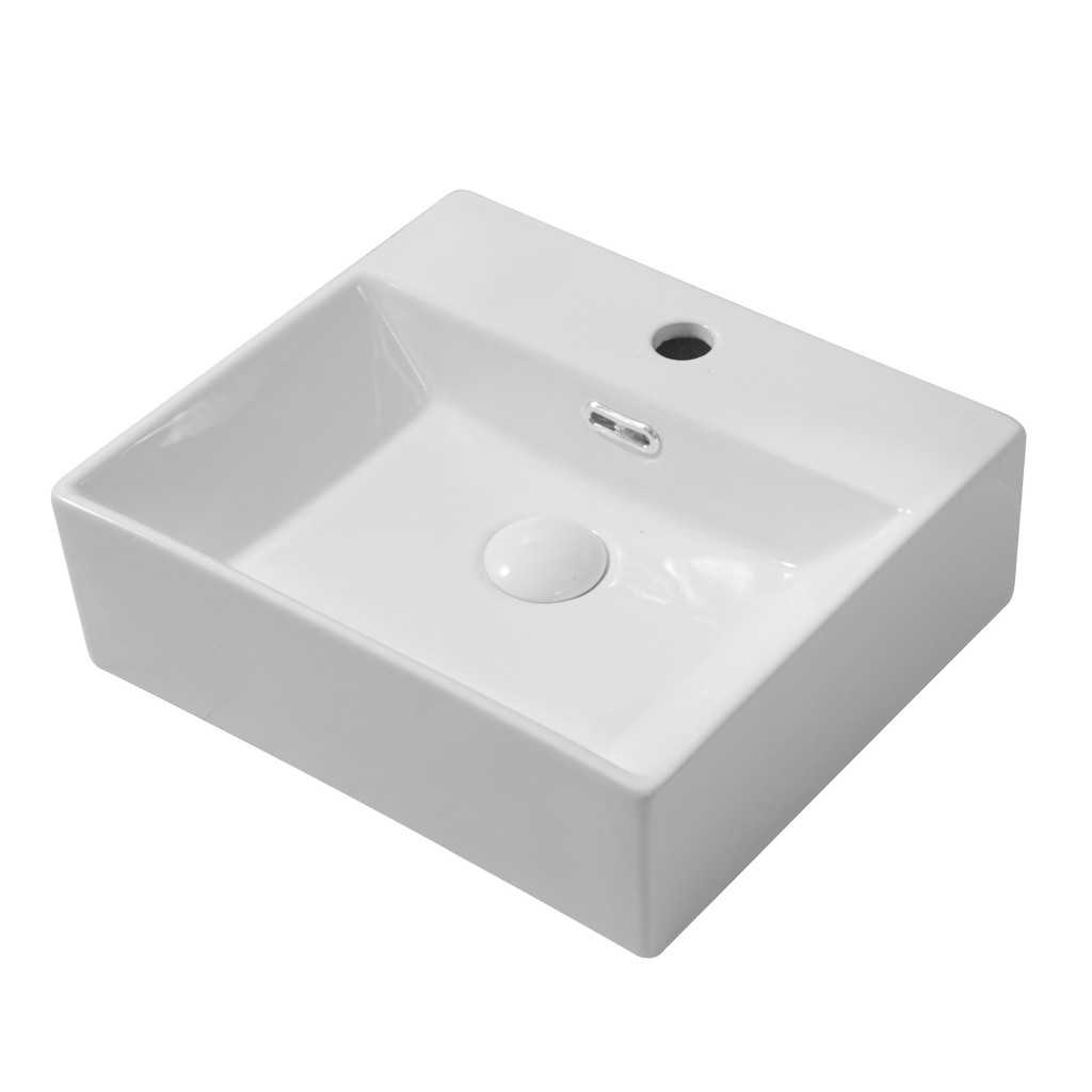 Welland Y9477A pultra építhető mosdókagyló - 41 x 36 cm akciós termékkép 1