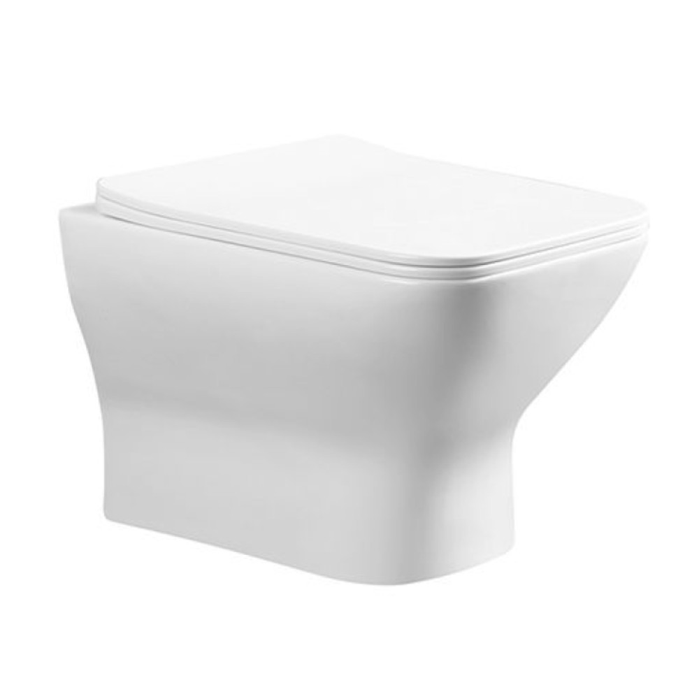 Welland Rimless W2302 fali WC csésze + soft-close slim WC ülőke akciós termékkép 1