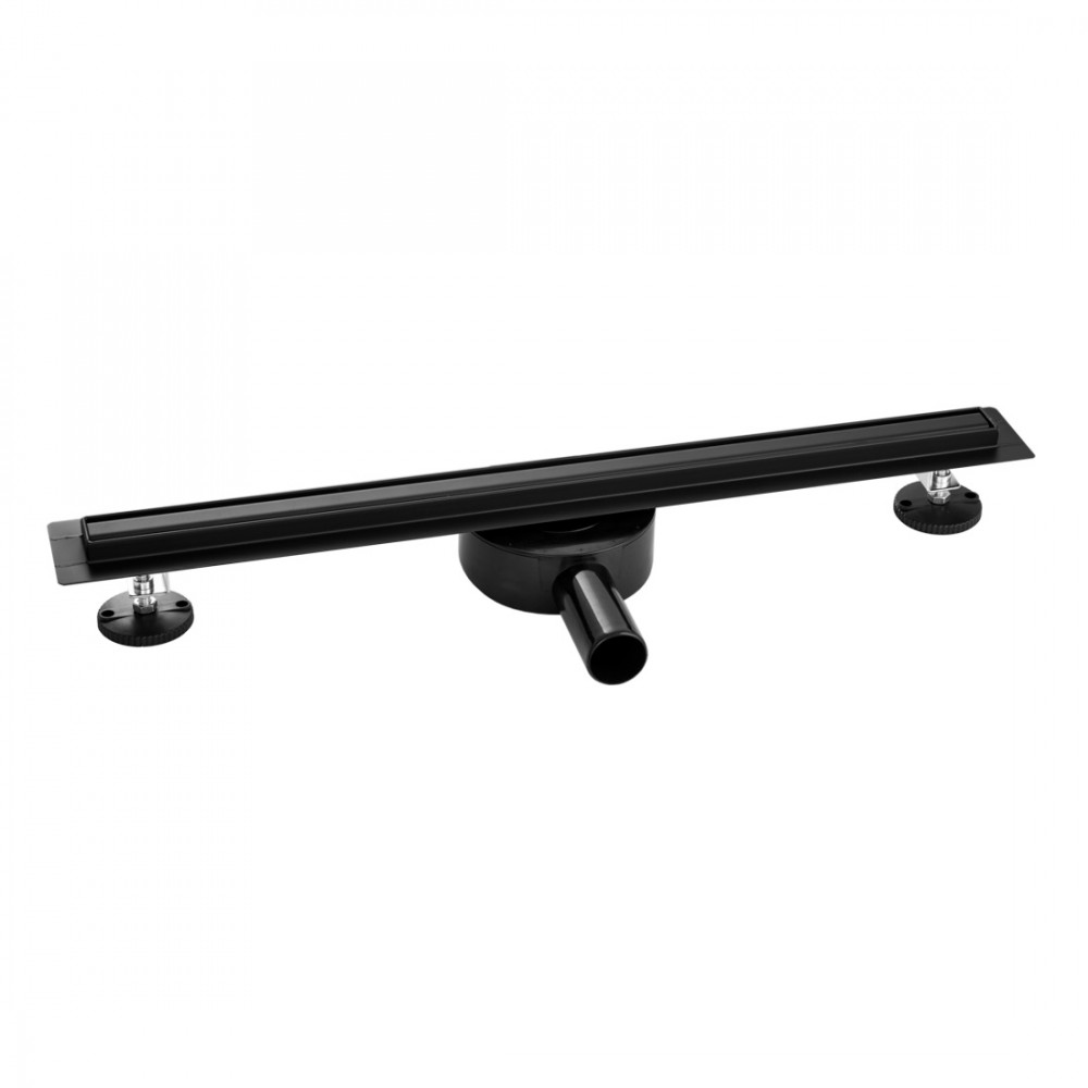 Gamma Slim zuhanylefolyó / zuhanyfolyóka - fekete - 70 cm akciós termékkép 1